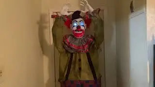 NEW FOR 2021 Party City Tekky Toys Giggles The Clown Life Size Animatronic Halloween Prop