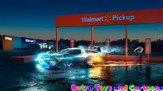 Back to the Future Deloreon Walmart Commercial Retro Toys and Cartoons