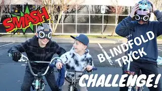 Blindfold BMX Trick Challenge!!