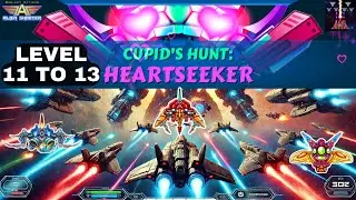 Galaxy Attack Shooting Game | Cupids Hunt Heartseeker Event 2025 Level 11 To 13