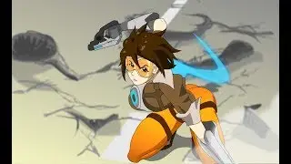 Tracer blink - Overwatch animation test