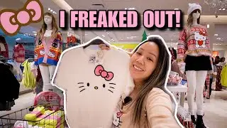 FOREVER 21 X HELLO KITTY & FRIENDS HOLIDAY COLLECTION 2022 | FOREVER 21 SHOP WITH ME-Day In The Life