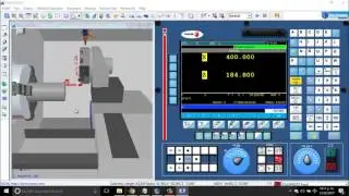 Simulación Torno Fagor 8055 Swansoft CNC Simulator ITCJ