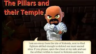 Portal Knights - The Pillars and their Temple - Kolemis Temple - Isle of Toblis