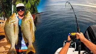 BIG SPANGLED EMPEROR CATCH AND CLEAN | Inshore Reef Fishing Exmouth WA