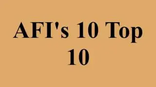 AFI's 10 Top 10