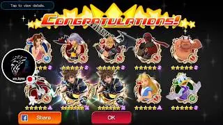 KHUX - Prime Key Art #17 and Zexion pulls and combining traits showcase !