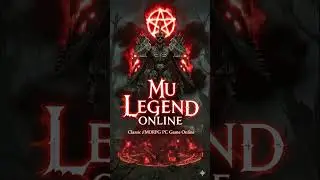 MU LEGEND ONLINE : Boss God of Darkness #muonline #mulegend #classicpcgameonline #mmorpg  #pcgaming