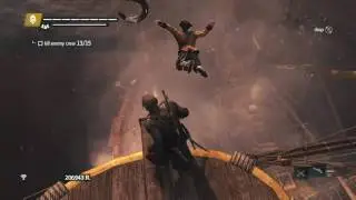 Assassin's Creed IV Black Flag weird freeze glitch lol