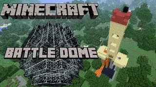 CHEATER PENIS! - WEIRD Minecraft Battle Dome {2v2} w/ Caleb & Friends!