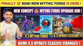 OMG 😍 UPGRADE GUN | Next Mythic Forge Bgmi | Bgmi 4.3 Update | New Mythic Forge Bgmi | Classic chng