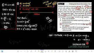 Motion CQ- Chattogram Board 2024 (Rony and Jony wala Problem)