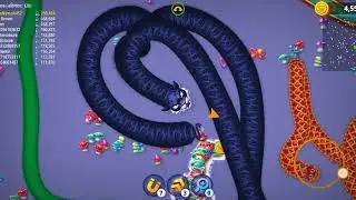 Only 16 Minutes, Rank #1 🐍🔥 | Pro Snake Game Play।#wormsZone#SnakeGame#gaming 