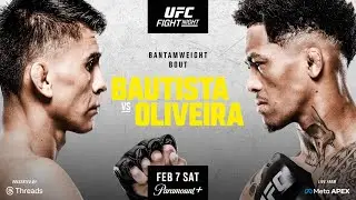 Разбор турнира UFC Fight Night   Bautista vs  Oliveira
