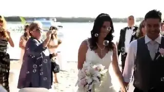 Great Wedding Bubbles l Wedding Videographer Gold Coast