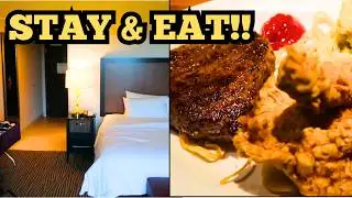 Guide to Hampton Inn and Cheddars Scratch Kitchen, Hamilton Place, Chattanooga. Hotel tour