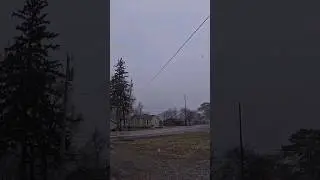 Heavy snow band rages through Miami Valley, Ohio! #heavysnowfall #timelapse 1-30-24