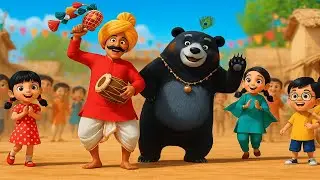 Kalu Madari Aaya | Hindi Poem for Kids | Kids Channel India | Hindi Nursery Rhymes | Bal Geet Hindi