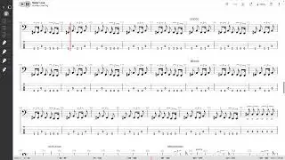 Golden Earring - Radar Love (BASS TAB PLAY ALONG)