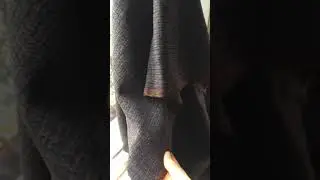 British wool fabric, 152cm wide, 155cm length, Grey with blue/orange tint.