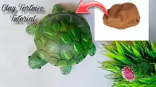 Clay Tortoise🐢 making with clay||How to make clay tortoise||Diy Tortoise||Easy Tortoise making||