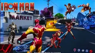 IRON man mark 85 #gta #technogamerz #automobile 
