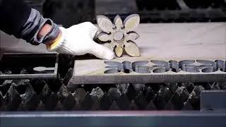 HG Farley LaserLab 12kW Fiber Laser Air Cutting