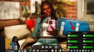 Como mudar a INTERFACE do The Sims 4 com *MOD* — Modo escuro, nostálgico, rosa...