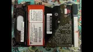 IBM Type 0663 L12 hard drive sounds - 1GB SCSI drive from late 1992