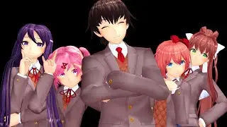 [DDLC mod, Harem Route] Doki Doki Literature Club x 