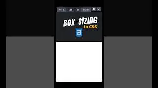 ✨ Box-Sizing in CSS 🪄 #coding #css #mycslab #webdevelopment