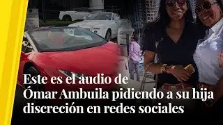 Jenny Ambuila regañada por su papá pidiéndole discreción en redes sociales. Este es el audio