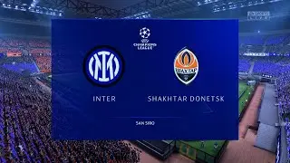 Inter vs. Shakhtar Donetsk | Champions League | Group Stage | FIFA 22