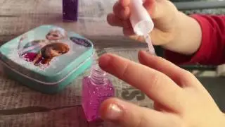 Disney Frozen Fever Nail Polish and Manicure Kids