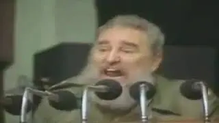 Fidel habla sobre el per&iacute;odo especial 1990