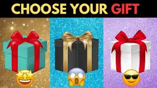 Choose Your Gift Challenge 🎁 Green VS Black VS Blue #challenge #youtube #chooseyourgift #challenge 💖
