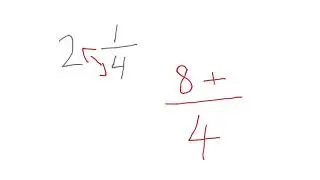 turning improper fractions to proper fractions in maths