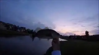Bass fishing with my daughter!