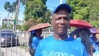 Guyana Elections :  The Countdown Reports Protest Outside GECOM