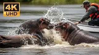 Baby Hippo Trapped in Flooded Waters &ndash; Emotional Wildlife Rescue Story
