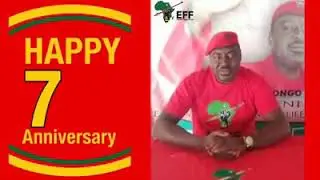 Namibia Economic Freedom fighters pay tribute to EFF South Africa celebrating 7year of existence