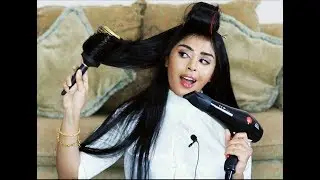 كيف اعمل سيشوار لشعري في البيت