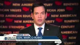 Marco on CBS: We're Not Going To Let A Con Artist Win | Marco Rubio for President