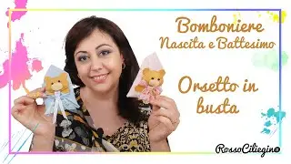 Orsetti in Busta - Bomboniere Nascita e Battesimo #bear #weddingfavors #cucitocreativo