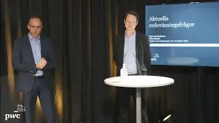 Aktuella redovisningsfrågor