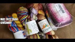 May 2022 Yarn Giveaway WINNERS