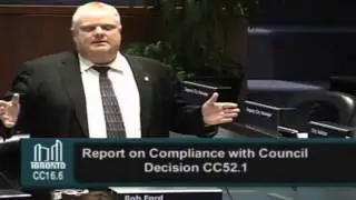 Rob Ford on Conflict of Interest