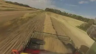 Hills Canola Combining 2017