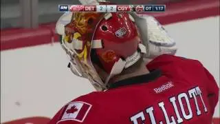 Elliott with an incredible glove save on Sproul in overtime