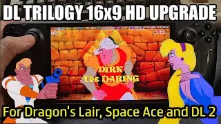 Steam Deck: How to Install AI-Enhanced HD Video for Dragon's Lair 1, 2, and Space Ace